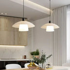 Luma Dome Pendant Light With Diffused LED Glow For Kitchen And Dining In Minimalist Aesthetic