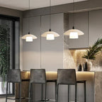 Luma Dome Pendant Light With Diffused LED Glow For Kitchen And Dining In Minimalist Aesthetic