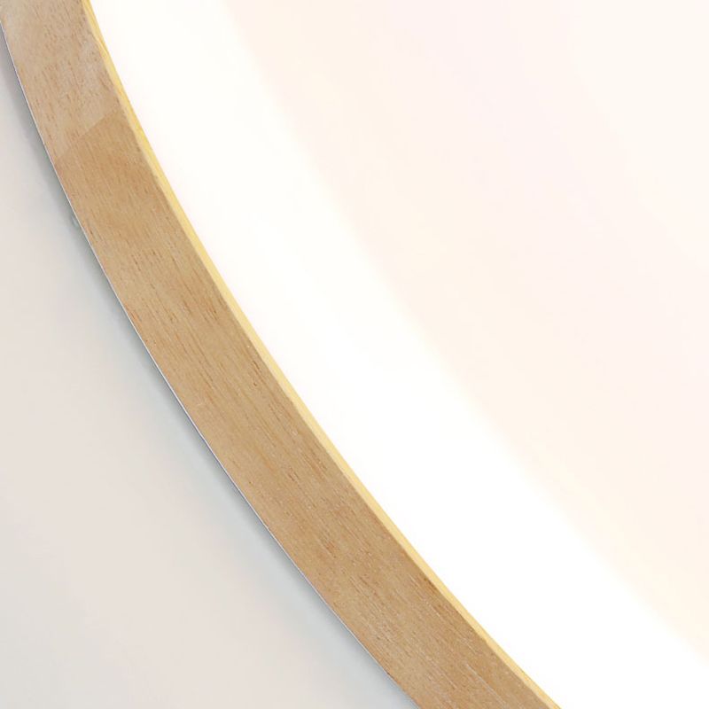 Havenwood Ceiling Light With Wood And Acrylic Gentle LED Glow For Modern Interiors