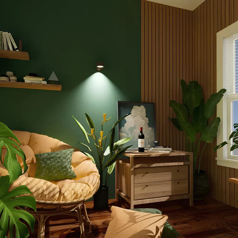 LumaAid Wireless Detachable Wall Light With a Rechargeable LED Lamp And 360 Degree Rotation